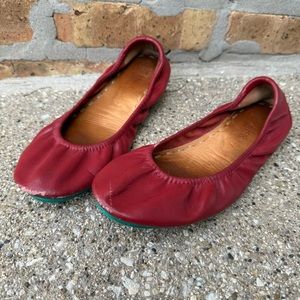 Tieks Classic Ballet Flats Cardinal Sz 7